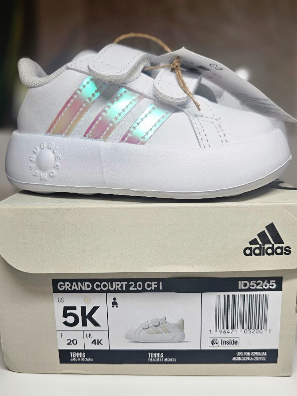 NWT/NIB Adidas Grand Court 2.0 CF I